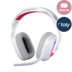 Astro a20 x lightspeed wireless headset with playsync audio - white